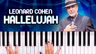 ALELUIA (HALLELUJAH) - Leonard Cohen | Aula de teclado