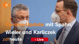 PK mit Gesundheitsminister Spahn, RKI-Chef Wieler und Bildungsministerin Karliczek