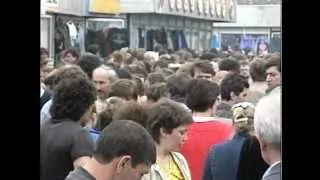 USSR; Street Market in Moscow 1990?