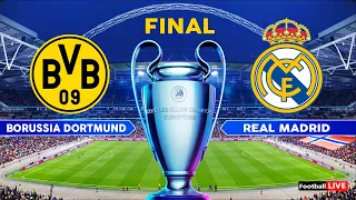 Borussia Dortmund vs Real Madrid | UEFA Champions League Final 2024 UCL London | PES Gameplay