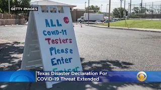 Texas Disaster Declaration For COVID-19 Threat Extended