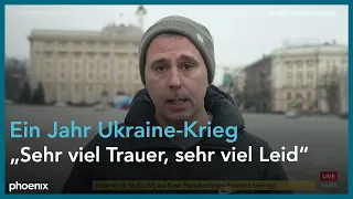 Ina Ruck und Mathias Bölinger zum Jahrestag des Ukraine-Kriegs am 24.02.23