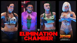 WWE 2K20 | RAW - WOMENS ELIMINATION CHAMBER MATCH [ELIMINATION CHAMBER]