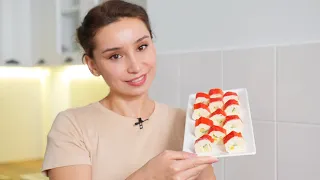 СУПЕР закуска на Новый Год за 5 минут 👍 Можно приготовить заранее! Закуска крабовые палочки