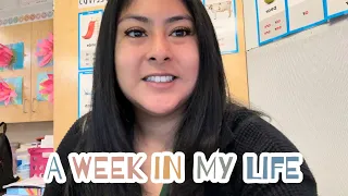 A Week in My Life | Subbing Kinder, 2nd & 3rd grade!