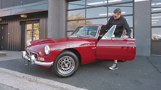 MGB GT V8 POV Drive