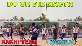 DO OR DIE MACTH 🔥| RAKHI TEAM VS MUMBAI | GOKARNA VOLLEYBALL MATCH