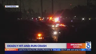 1 killed, 1 injured in Pico Rivera hit-and-run