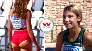 Plamena Chakarova | BG | Julia ADAMCZYK | POL | Long Jump Final European Athletics U18 Championships