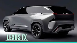 2024 LEXUS TX || New Model Competitor BMW X7 and Mercedes GLS || Exterior and Interior