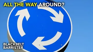 Is it Legal to go Around a Roundabout to Turn Left? | BlackBeltBarrister