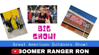 The Great American Outdoors Show Harrisburg PA.  America's largest sportsman show.