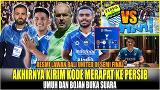 RESMI LAWAN BALI,LANGSUNG KIRIM KODE,UMUH BOJAN BUKA SUARA !! TOP 3 KABAR PERSIB HARI INI, SABTU 27