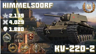 World of Tanks KV-220-2 - 9 Kills 4K Damage