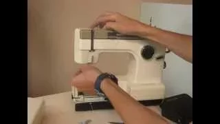 Sewing machine Privileg Compact Freiarm 940 Super Nutzstich заправка ниток