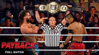 FULL MATCH — Seth Rollins vs. Shinsuke Nakamura - Extreme Rules Match - WWE Payback 2023