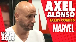 Axel Alonso Talks About All Your Favorite Superheroes on Marvel LIVE! at San Diego Comic-Con 2016