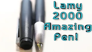 Lamy 2000 Extra Fine Review & Comparison