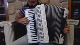 WELTSAPIVH120WH - White Weltmeister Saphir Piano Accordion LMMH 41 120 $2999