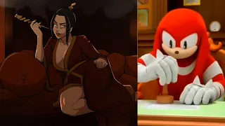 Knuckles rates Avatar crushes