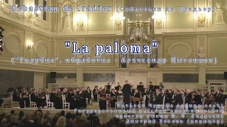 Себастьян Ирадьер - "La paloma" ("Голубка") 22.01.2017 Оркестр им. В.В.Андреева @ Капелла