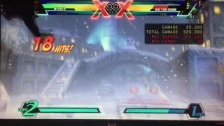 UMVC3 - Wesker Optimized Bnb 1 meter glasses on