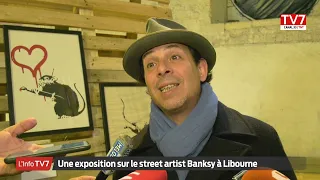 Une exposition sur le street artist Banksy à Libourne