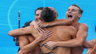 2022 Rome Swimming European Champs - Mens 4x200 freestyle relay - Final