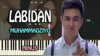 Muhammadziyo-Labidan | PIANO VERSION | KARAOKE | LYRCS | MINUS #muhammadziyo #music #trend