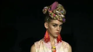 Get the Braided Buns at Mara Hoffman Spring 2012