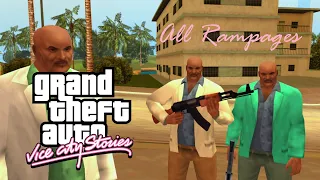 GTA: Vice City Stories - All Rampages / Все буйство (No Commentary)