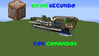 TUTORIAL: como hacer una casa con comandos.