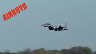 Aircraft Land At Wright-Patterson Air Force Base