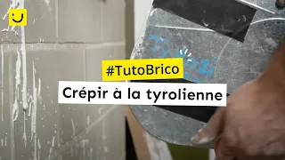 Crépir à la tyrolienne