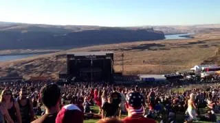 The Gorge Amphitheater - Cresting the Hill