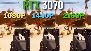 Starship Troopers: Extermination Benchmark | RTX 3070 Performance Test ★ 1080p vs 1440p vs 2160p[4K]