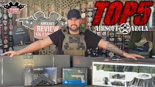 🔝 TOP 5 de replicas mas vendidas para Principiantes de AIRSOFT YECLA | Airsoft Review en Español