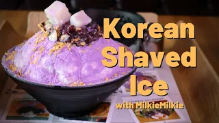 Seattle's Korean Shaved Ice (Bingsoo) at Milkie Milkie Dessert Cafe