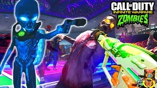 INFINITE WARFARE ZOMBIES - MAIN EASTER EGG FULL GAMEPLAY WALKTHROUGH (ZOMBIES IN SPACELAND)