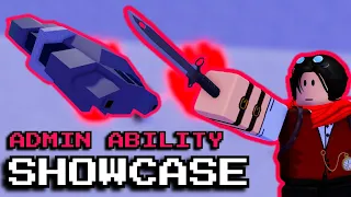 ALL ADMIN ABILITIES | Ability Wars