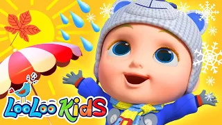 📅 Months of the Year 🌈 | 1 Hour Kids' Songs Compilation - Kids Songs by LooLoo Kids LLK