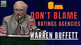 Warren Buffett: Can we trust Credit Rating Agencies to detect Accounting Fraud?  | BRK 2005【Ep. 337】