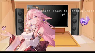 Hashiras react to Genshin Impact || pt.1 || Hua_Blossom_Mina