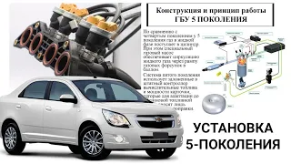 ГБО 5-го поколения (Vialle) Установка Chevrolet Cobalt 1.5л.с 2017г