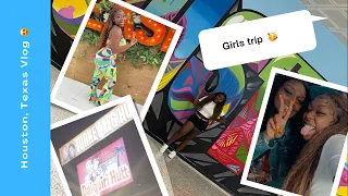 Travel Vlog : LIT GIRLS TRIP TO HOUSTON TEXAS | TURKEY LEG HUT | SEASIDE LOUNGE & MORE !