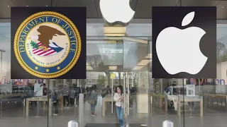 Justice Department sues Apple, alleging it illegally monopolized the smartphone market