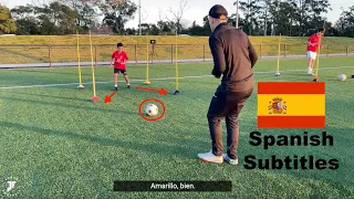 LOADS Of Passing & 1st Touch Drills For Soccer | SPANISH SUBTITLES | Joner Football