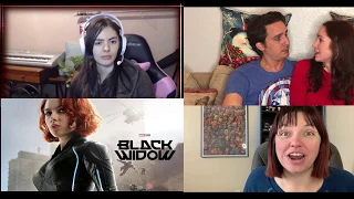 Black Widow  | Official Teaser Trailer Mashup reaction