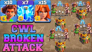 Th16 Attack Strategy With New Root Rider Valkyrie & Zap Spell !! Best Th16 Attack in Clash Of Clan