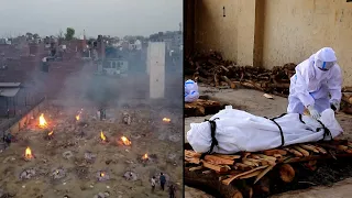 Makeshift Crematoriums Are Running Nonstop in India